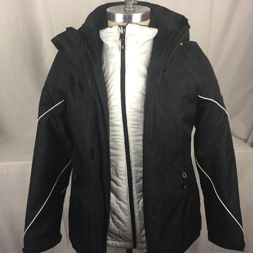 ZeroXposur  Womens Hooded 3 in 1 Systems Jacket S